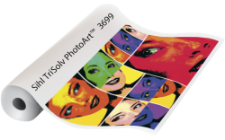 TRISOLVE PHOTOART GLOSSY PHOTO PAPER FOR SOLVENT INKS. 1067X45M ROLL