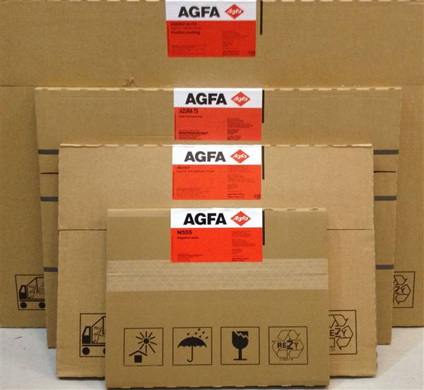 AGFA AZURA V PLATES .15 525X459 ( NEW )