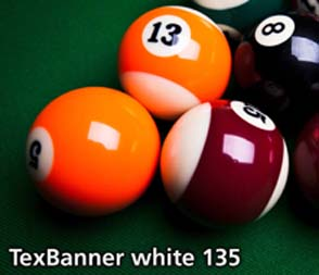 TEXBANNER WHITE 135GSM MATT. SYNTHETIC NON WOVEN HIGH STRENGTH OUTDOOR BANNER MATERIAL. 1118 X 45.7M