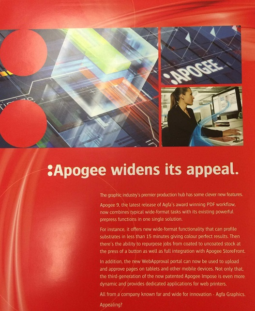 Apogee Software Range 
