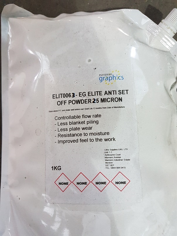 EG ELITE ANTI SET OFF POWDER 25 MICRON